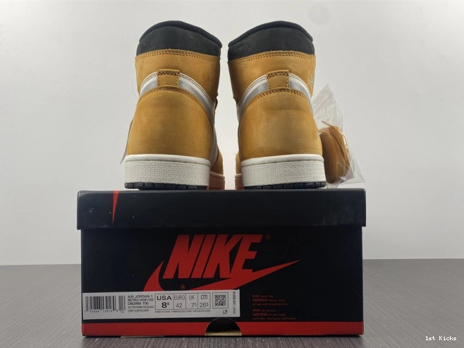 DB2889-700 Light Jordan High 1 Curry Element Gore-Tex 0627